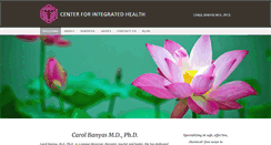 Desktop Screenshot of carolbanyasmd.com